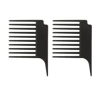 HAPINARY 2piezas Peine Para Estilizar Cabello Peine De Tupé y De Aglutinación Para Salones y Casa Desenredante De y