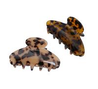 HAPINARY 2piezas Pinzas Para Pelo Adornos Para Mujeres Broches De Moda Decoración Lámina Acetato Duradero