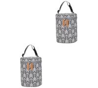 HAPINARY 2piezas Portabiberones Aislante para Alimentos Infantiles Bolsa De Transporte Portátil para Biberones para y Conservación De Comida Infantil