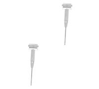 HAPINARY 2piezas Rodillo De Masaje Auricular De Cobre Flexible Cabezal Detectador De Acupuntos Para Diagnósticos Casa y Clínicas Masaje Facial y Estimulación De Puntos De Acupuntura