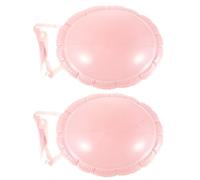 HAPINARY 2piezas Vientres Inflables de Pvc para Disfraz de Embarazada Maquillaje Realista y Cordón, Accesorios Cómodos y Portátiles para Fiestas y Cosplay