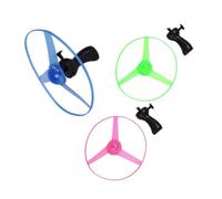 HAPINARY 3 Discos Voladores Luces Led, Juguete Educativo de Plástico Que Desarrolla Creatividad y Habilidades Motrices, Adecuado para Actividades al Aire Libre