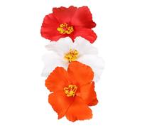HAPINARY 3 Piezas Adorno Floral Bohemio Rosario Alfiler Pinzas Para El Cabello Para Patas Corchete Pinzas Para El Cabello Grandes Rata Horquilla Tropical Quebrar Desenredador Cerda Gel Tela