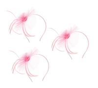 HAPINARY 3 Piezas Diadema De Malla De Gorro De Tocado De Novia Women Molde De Torta Tipi Bonito Para Adultos Decoracion Verde Gallina Decoración Hidropónica Su