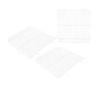 HAPINARY 3 Piezas Panel Divisor para Jaula de Mascotas Separador Metálico de Malla para Jaulas Pequeñas Divisor de Habitáculo para Hámster y Roedores Resistente y Seguro