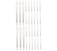 HAPINARY 30 Limas De Uñas, Pulidores De Uñas, Herramientas Para Cortar Uñas, Cortaúñas, Limas Para Manicura, Herramientas Para Pedicura, Tiras Para Pulir Uñas, Limas Para Herramientas De