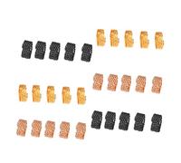 HAPINARY 30 Piezas cuentas para de pelo hair topper hair extensions accesorios para de cabello extensiones de cabello accesorios para rastas pinzas para el cabello
