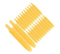 HAPINARY 30 Piezas de Puntas de Repuesto para Rotuladores de Pintura Amarillos, Compactas y Prácticas, Hechas de Poliéster y Fibra Química para Dibujo y Arte