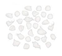 HAPINARY 300piezas Bolitas De Algodón Para Quitar Esmalte y Limpiar Uñas Unidades Desechables y Absorbentes