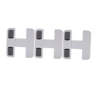 HAPINARY 3piezas Cerradura De Seguridad Para Refrigerador Infantil Adhesivo Bloqueo Antipinchazos Para Armarios y Muebles Protección Instalación y