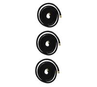 HAPINARY 3piezas Creative Pu Leather Hair Ties Ajustables Para Coletas Ropas De Pelo Alambre Flexible Accesorios Para Mujeres y Niñas