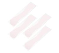 HAPINARY 4 Almohadillas De Silicona Reutilizables Para Extensiones De Pestañas Parche Frontal Para Extensiones De Pestañas Postizas Color Rosa