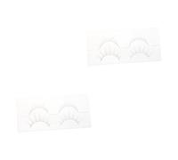 HAPINARY 4 Pares De Pestañas Postizas Para Mujer, Pestañas Postizas Naturales, Naturales, Pestañas En Tira, Para Mujer, Pestañas