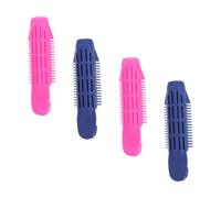 HAPINARY 4 piezas Clips para Flequillo Rizadores de Raíz Ligeros y Portátiles para Peinados Voluminosos Accesorios para Mujeres y Niñas Diseño Suave que No Daña el Cabello para Diario y