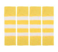 HAPINARY 4 Piezas Coderas para Mascotas Coderas de higroma para Perros Protector de Codo para Cachorro de Perro Protector de Codo Yellow