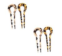 HAPINARY 4 Piezas De Hojas De Acetato De Celulosa, Horquillas Para El Cabello Para Niñas, Horquillas Para El Cabello Para Mujeres, Palitos Para Moños, Palitos Para El Cabello Para Niñas,