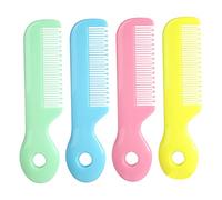 HAPINARY 4 Piezas Peine De Bebe Peine De Bebé Peine Caliente Sensorial Lima De Uñas De Cerdas Peines Para Bebé Peine Para Cortaúñas Bebé Lavado De Bebe Chico Abdominales