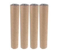 HAPINARY 4 Piezas Postes de Repuesto para Árbol de Gato con Cuerda Sisal Natural Resistente Compatible con Tornillos Renovación de Torre Rascador Interior