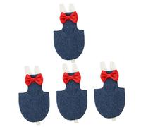 HAPINARY 4 Piezas Ropa De para Loros. Cerdo Ropa De Loro Salvaje Accesorios para Palomares Suministros De Pato para Mascotas para Loros Basura De Cacatúa Algodón