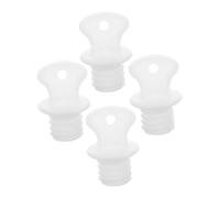 HAPINARY 4 Piezas Tapones para Bolsa de Agua Caliente Cierre Plástico Sellado Tapón Térmico Resistente Compatible con Bolsas Calientes Tapa Segura y Duradera