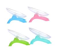 HAPINARY 4 Ruedas De Ejercicio Silenciosas para Hámster Platillo Rueda Deportiva para Hámster para Correr Platillo para Silenciosa con Forma De