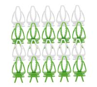 HAPINARY 40 Piezas De Soporte Colgante para Fruta De Loro Comedero para Pájaros Jaula para Loros Accesorio Colgante Soporte para Comida De Pájaros Tenedor para