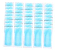 HAPINARY 40piezas Parches De Refrigeración Adhesivos Con Ingredientes Naturales Para Verano Efecto Refrescante Rápido Aptos Para Adultos y Bebés Alivio Del Calor y Fiebre Portátil Color Azu