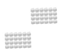 HAPINARY 48piezas Esponjas De Maquillaje Para Degradado De Uñas Aplicadores Suaves Para Arte De Uñas Esponjas Triangulares Para Maquillaje Gradiente
