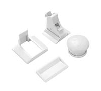 HAPINARY 4piezas Cerradura De Seguridad Armario Niño Cerradura Invisible Llave Seguridad