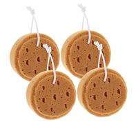 HAPINARY 4piezas Esponja De Baño Esponjas De Ducha Cuerpo De Gel De Ducha Suave Exfoliante Baño Para y