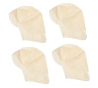 HAPINARY 4piezas Gorra Calva De Disfraz De Latex para Cosplay De Monje y Esqueleto Accesorio De Fiesta Divertido para Adultos para Halloween y Eventos De