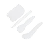 HAPINARY 4piezas Herramienta De Masaje Facial De Jade Auténtico Tablas Gua Sha Masajeador Corporal Para Cuerpo y Rostro
