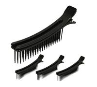 HAPINARY 4piezas Herramientas Para Peinar El Cabello Pinzas De Agarre Multifuncionales Pinzas Para Separar El Cabello Para Doméstico y Salón De Peluquería