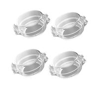 HAPINARY 4piezas Unidades Cubiertas Protectoras Transparentes Para Perillas De Estufa De Gas Funda De Seguridad Infantil Compatibles Con Fogones y Cocinas Portátiles De Gas