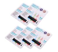 HAPINARY 5 Piezas Termómetro De Baño Para Bebés Pegatina Del Monitor De Temperatura Del Agua Pegatina De Calibre De Temperatura Del Agua Etiqueta De Temperatura Tiras De Temperatura Páginas