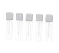 HAPINARY 5 Piezas Tubo De Brillo De Labios Botella De Spray De Niebla Botellas De Viaje Kit De Brillo De Labios Casero Equipo Botellas De Brillo De Labios Abdominales De Plastico