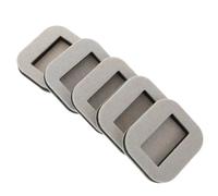 HAPINARY 5 Piezas Unidades Tope para Ruedas de Muebles con Base Antideslizante de Fieltro Fijador para Patas de Sillas y Ruedas Protector para Suelos Duros Duradero y Práctico para Hogar y