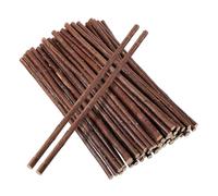 HAPINARY 50 Palitos de Madera para Manualidades de 25cm, Ramas Naturales Rústicas y Livianas para Proyectos Creativos y Decoración Bohemia