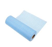 HAPINARY 50 Paños de Cocina Azul para Platos y Encimeras Fuerte Absorción de Agua y Gran Capacidad de Limpieza, Material Viscosa y Tejido No Tejido de Poliéster