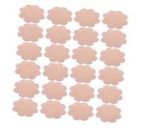 HAPINARY 50 Parches Aceite de Ricino Ombligo Tela No Tejida, Transpirables y Absorbentes, Ideales para Uso en Casa y Reducción de Fatiga