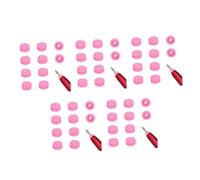 HAPINARY 50 Piezas De Sobrecubierta Para Herramientas De Uñas, Tapas Para Cabezales De Pulido De Uñas, Tapas Protectoras Para Brocas De Uñas, Protector De Polvo Para Uñas, Cubierta Para