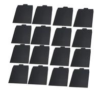 HAPINARY 50 Piezas Sobres para Cd Negro Resistentes y Versátiles para Almacenamiento de Dvd Tarjetas y Compactos Paquete de Unidades