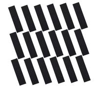 HAPINARY 50 Piezas Unidades Fundas para Bolígrafos Negras con Ventana Transparente Estuches Individuales Resistentes para Lápices Pinceles de Maquillaje y Accesorios Organizadores