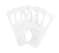 HAPINARY 50 Unidades Organizador de Monedas de Papel 40 Mm, Portamonedas Transparente para Colección de Monedas Antiguas y Conmemorativas, Funda Protectora para Coleccionistas