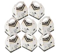 HAPINARY 50piezas Cajas De Para Graduación Gorro De Doctorado Envase De Para Celebraciones Sweets Container Decorativo y