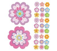 HAPINARY 54 Piezas Coloridos para Tableros de Anuncios Aulas Manualidades Primaverales para Proyectos Diy Escolar