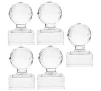 HAPINARY 5piezas Estampador De Sombra De Ojos y Blush Herramienta De Prensado Para Maquillaje Moldes De Alta Precisión Para Ojos y Mejillas Para Cosméticos Polvo y Alta Luz