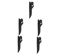 HAPINARY 5piezas Funda Protectora para Tijeras De Peluquería PU Bolsa De Almacenamiento para Tijeras De Corte Diseño Elegante y Ligero para Uso Profesional y Doméstico