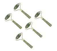 HAPINARY 5piezas Masajeador De Ojos Herramienta Facial De Jade Auténtico Antienvejecimiento Para Uso Diario y Relajación