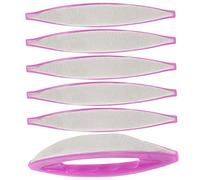 HAPINARY 6 Cepillos De Cera Para Pulir Uñas De Oveja, Herramientas Para Pulir Uñas, Cepillos Para Uñas, Cepillos Para Uñas A Granel, Cepillos Para Uñas Para Salón, Uso Doméstico, Cepillo